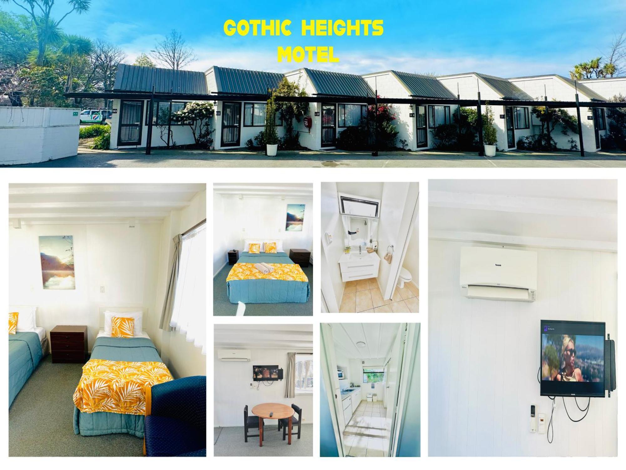 Gothic Heights Motel Christchurch Zewnętrze zdjęcie